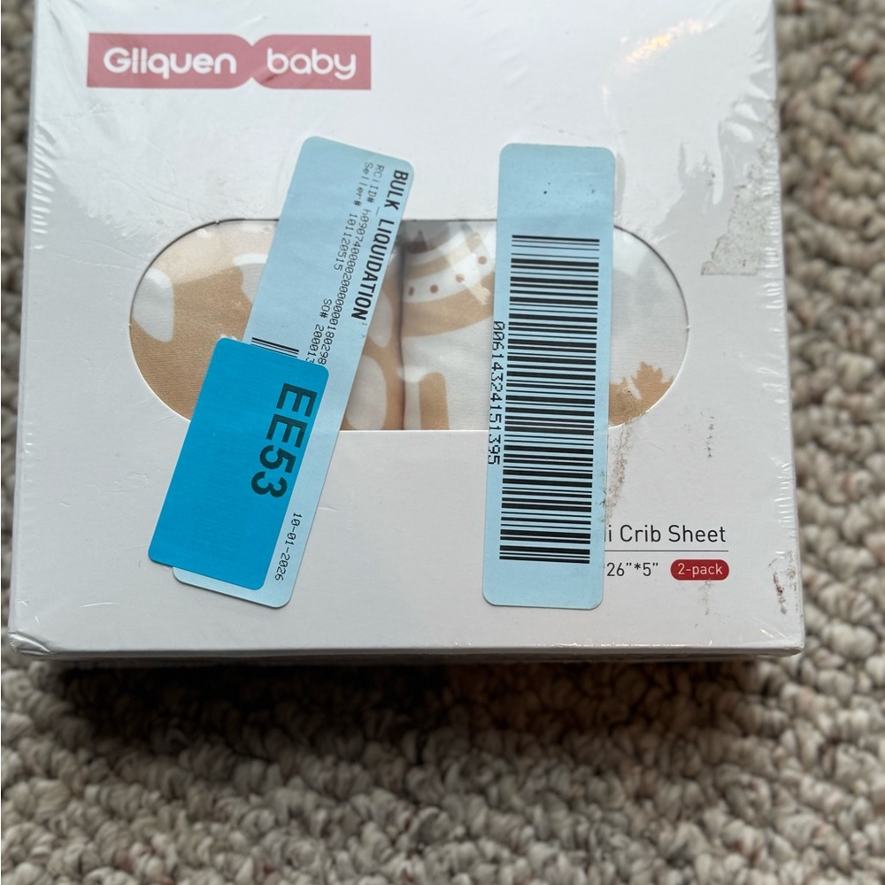 NWT Baby Universal Mini Crib Pack N Play, Fitted Playard Sheet, Autumn, 38"x26" - Picture 7 of 8